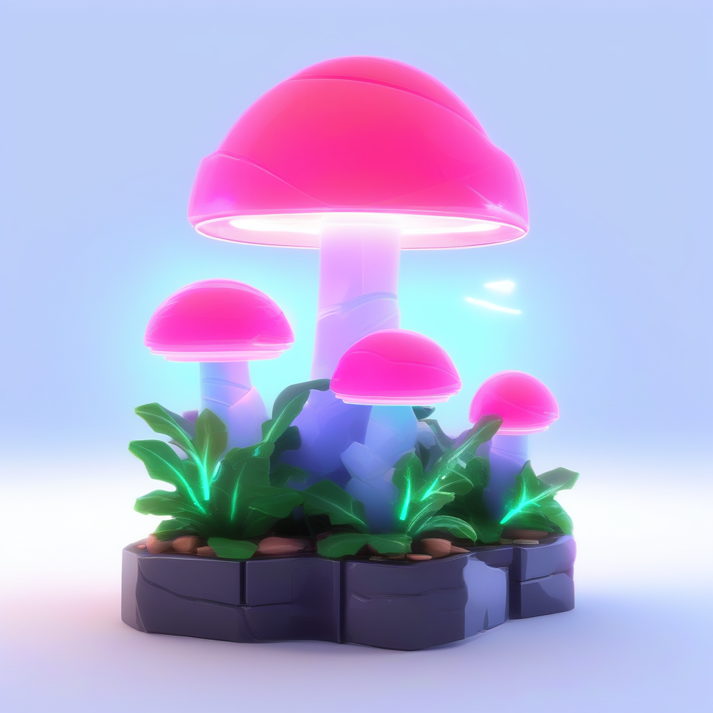 Glowing Mushroom Plant