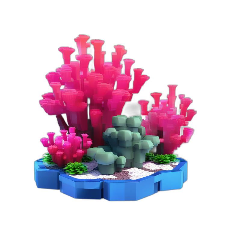 Coral Fan Bush