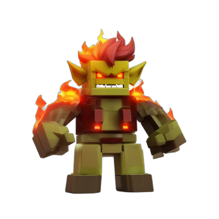 Fire Orc