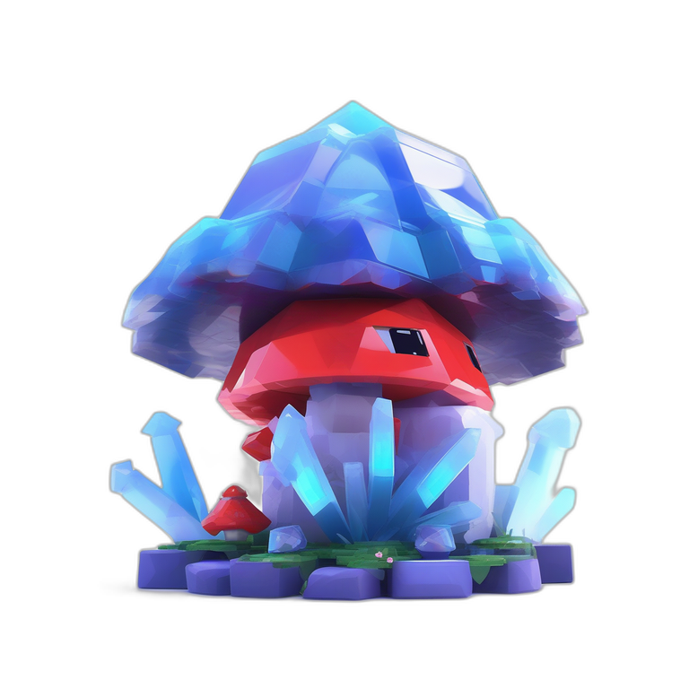 Crystal Mushroom Monster
