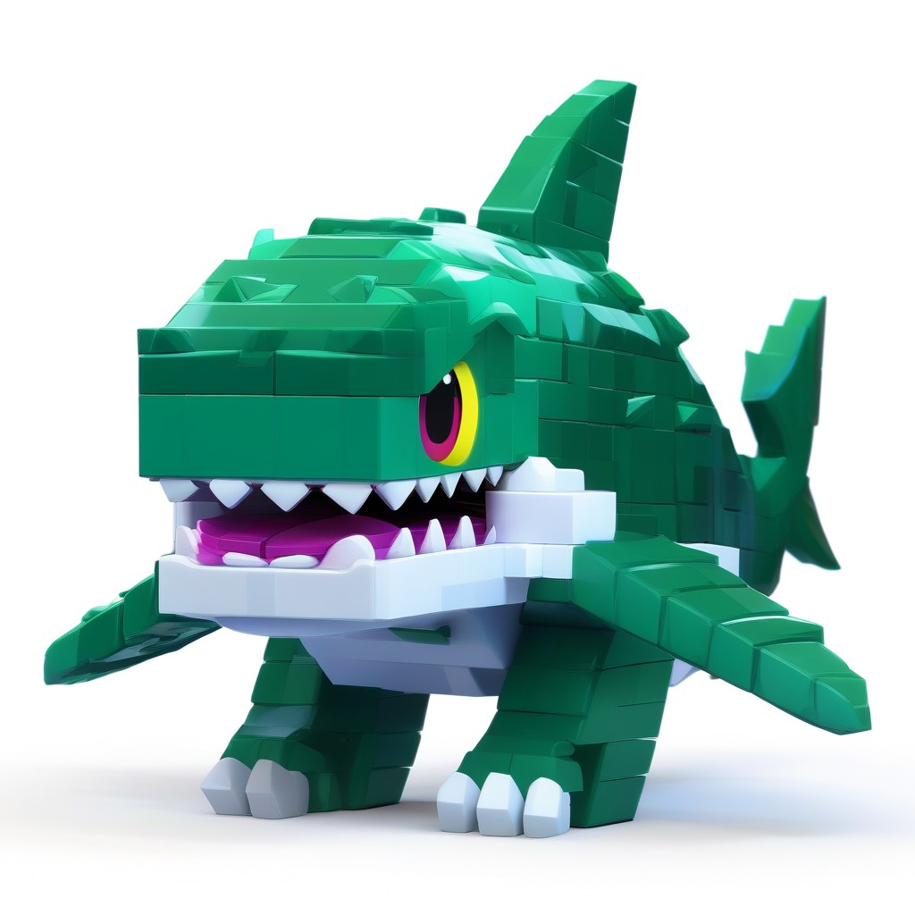 Toxic Shark Monster