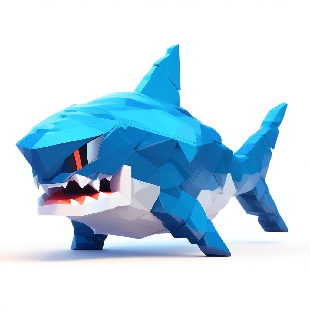 Crystal Shark Monster